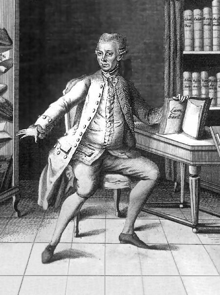 Figura 1. Johann Heinrich Lambert (1728 – 1777).