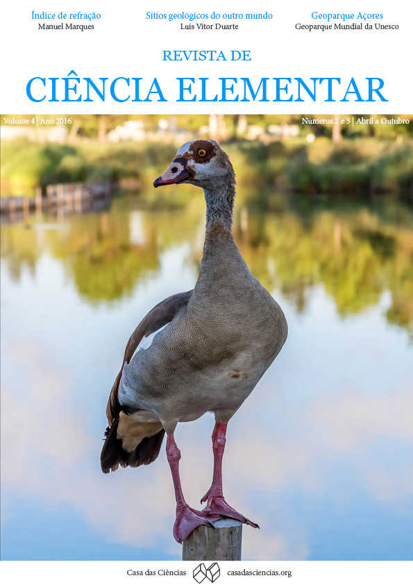 Capa da Revista de Ciência Elementar